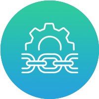 Enerflo & Greentech Renewables: Supply Chain Icon.