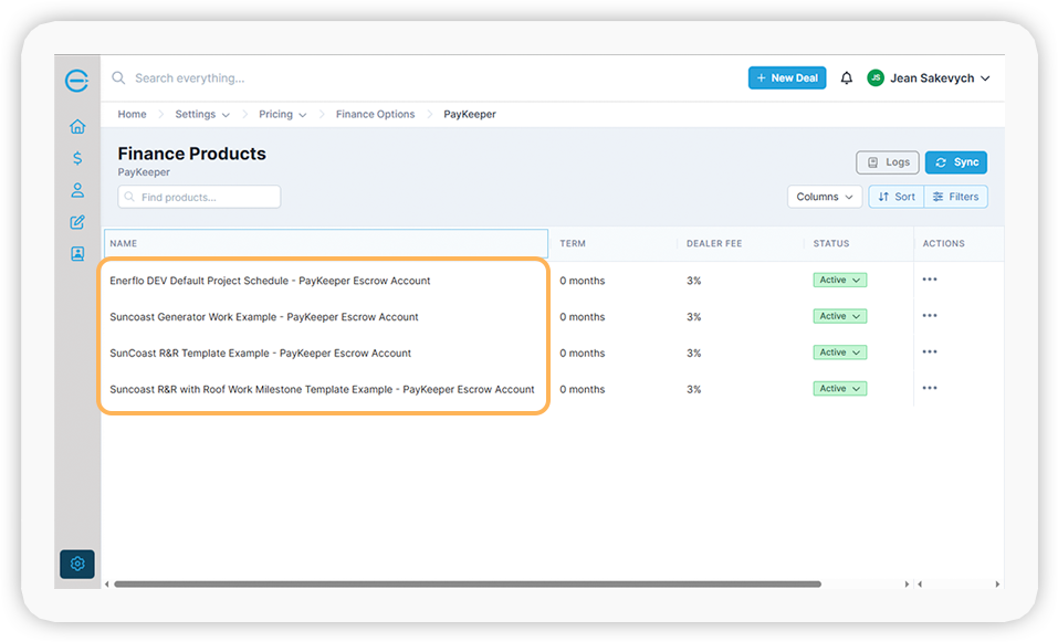 Enerflo January 2026 Product Announcements: PayKeeper Flexible Payment Schedules & Milestones.